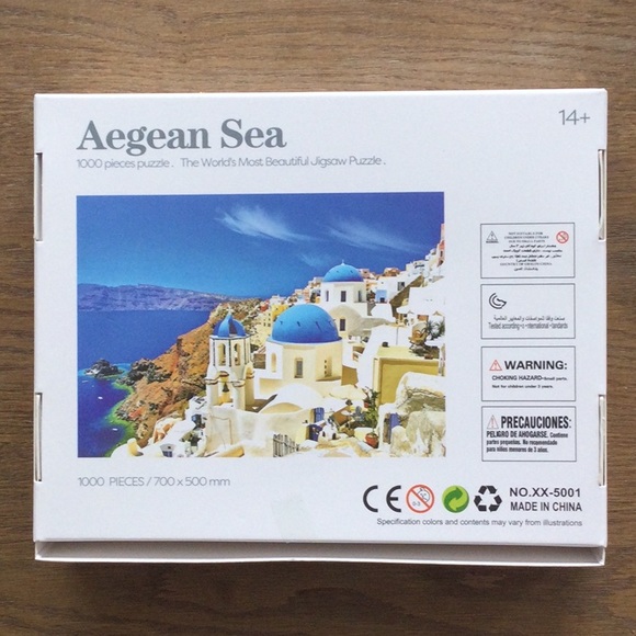 Aegean Sea puzzle. Santorini. - Picture 3 of 4